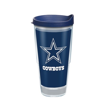 TERVIS TUMBLER NFL 24 oz Dallas Cowboys Multicolored BPA Free Tumbler with Lid 1323174